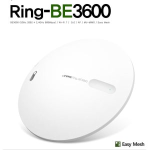 ipTIME Ring-BE3600 WiFi 7 PoE 무선 AP 기가 와이파이 확장기 증폭기 중계기