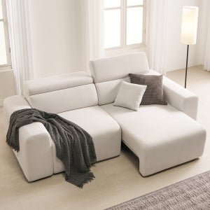 웰링턴 패브릭 모션 슬라이드 전동 리클라이너 3인용 소파 확장 모션 무빙소파