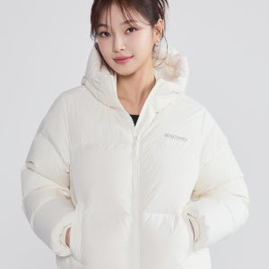 [디스커버리] 여성 올리아 글로우 다운 숏패딩 (CREAM) DWDJ94056