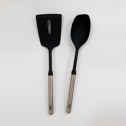 휘슬러 실리콘 조리도구 세트 뒤집개 터너 스파츌라 요리스푼 2종세트