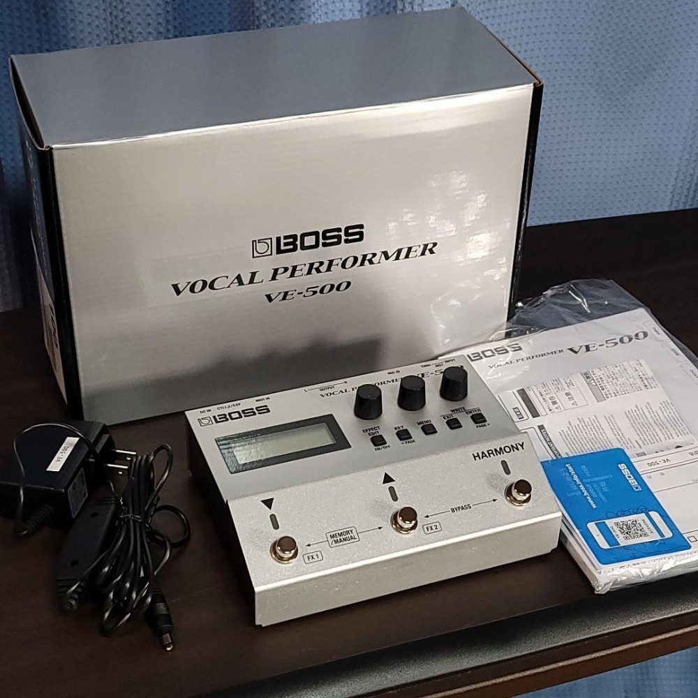 Boss 보스 VE-500 보컬 전용 퍼포머 멀티 이펙터 BOSS