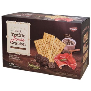Snapik 블랙 트러플 하몽크래커 <b>코스트코</b> 비스킷 트러플향, 1.16kg, 1개
