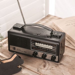 쇼핑의서 레트로 아날로그감성 휴대용 라디오