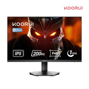 쿠루이 FHD IPS 200Hz 게이밍 모니터 68.5CM G2711P 1ms 슬림베젤 조준선 지원