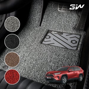 3W 라브4 RAV4 5세대 코일매트 풀확장형 카매트 바닥 발판