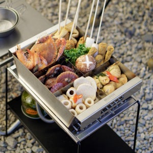 텐잘남 벨락 스텐 사각 칸막이 오뎅 전골냄비 IGT 테이블 원 유닛 호환 사각오뎅냄비