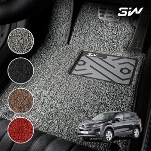 3W 라브4 RAV4 4세대 코일매트 풀확장형 카매트 바닥 발판