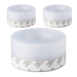 실리콘 백업제 방풍 보온 씰링 창틈 메꿈 틈채 차단 제거 스펀지 충진재 3개