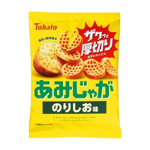 [토하토] 아미자가 감자칩 김 소금 맛 55g x 12