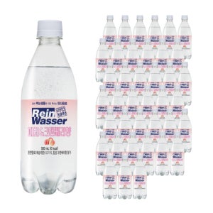 라인바싸 탄산음료 피치크랜베리 500ml x 40페트