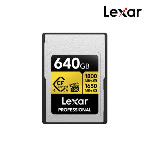 렉사 CFexpress Type A 4.0 골드 VPG400 소니 메모리 640GB