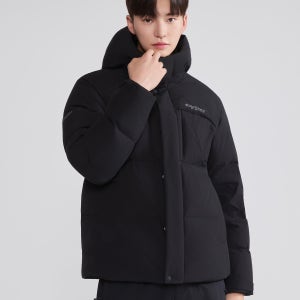 [디스커버리] 남성 레스터G 구스다운 숏패딩 (BLACK) DMDJ61056