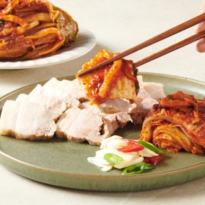 [100% 국내산] 청정 제주 한백김치 보쌈김치 2kg 무말랭이 고명