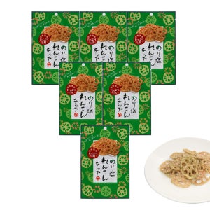 일본 소칸 연근칩 김맛 18g 6개 간식 안주 식이섬유 일본직구