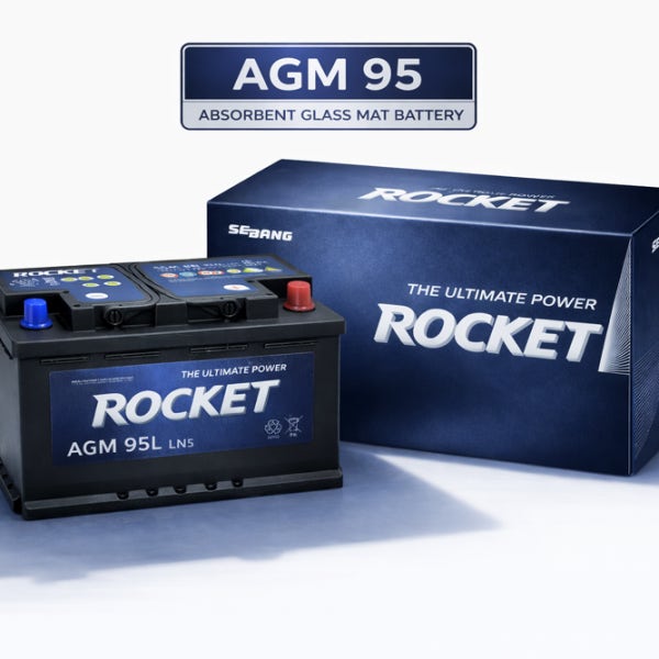 로케트 AGM95L 자동차배터리 싼타페DM 올뉴 쏘렌토 자동차밧데리 교체