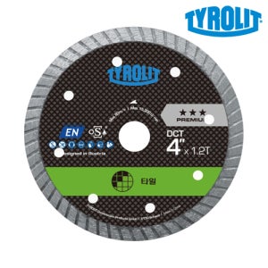 티롤릿 타일날 DCT 다이아몬드 105mm 4인치 터보날 그라인더날 장바구니쿠폰