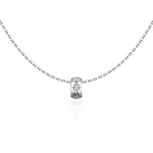 925silver 베이 라잇 별조각 목걸이