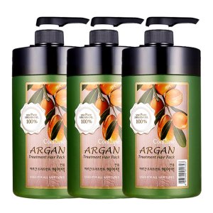 과일나라 아르간 트리트먼트 헤어팩 1000ml 1L, 3개
