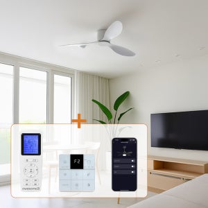 어썸블로우 IOT 실링팬 클레어 링크 42 52인치 천장형 선풍기 거실 안방 설치 연장봉