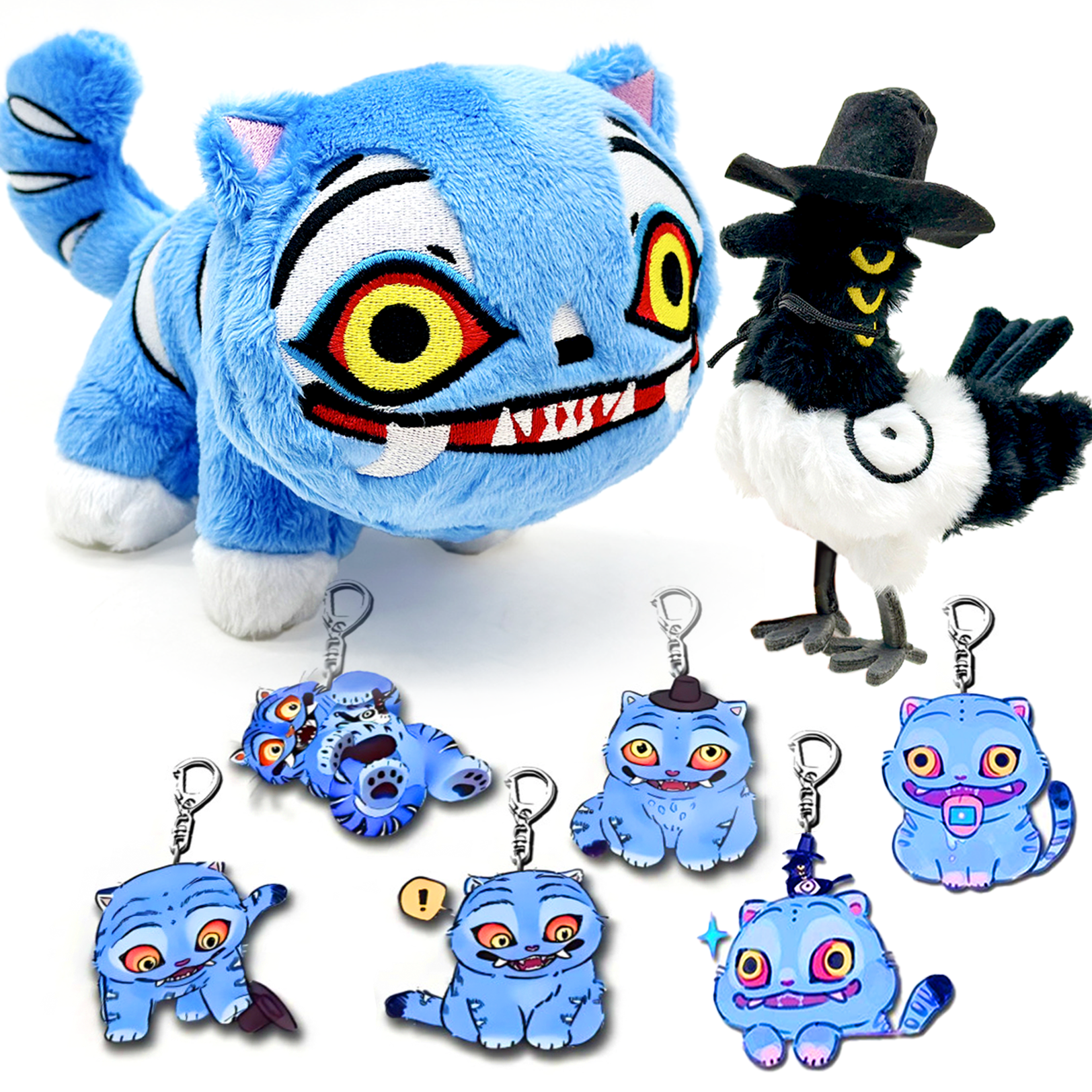[6개세트] 케데헌 호랑이 까치 굿즈 루미 케이팝데몬헌터스 키링 인형