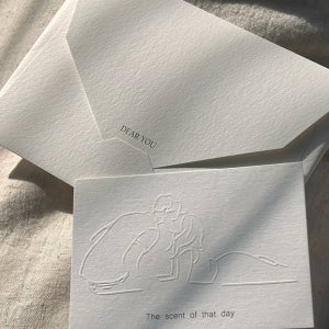 [Basic] 디어유 향기 편지 편지지세트