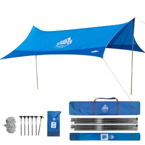 어반캠퍼 헥사 타프 420 풀구성 차박 피크닉 캠핑 그늘막 타프스크린 420x400cm