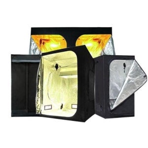 그로우 온실 텐트 재배 암막 가정용 실내 식물 200x100x200cm