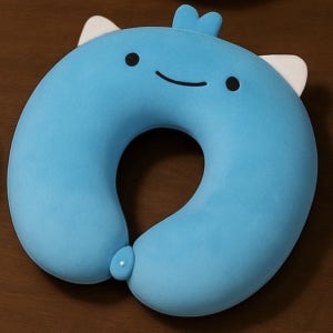 기내용목베개 귀여운 동물 캐릭터 목베개 / 장거리 비행, 차박 필수템 고래