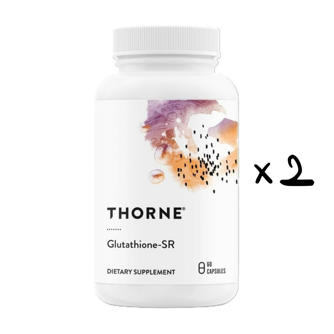 쏜리서치 <b>글루타치온</b> <b>SR</b> 60캡슐 x2