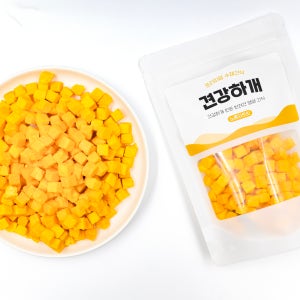 강아지 동결건조 수제간식 노른자 트릿 100g