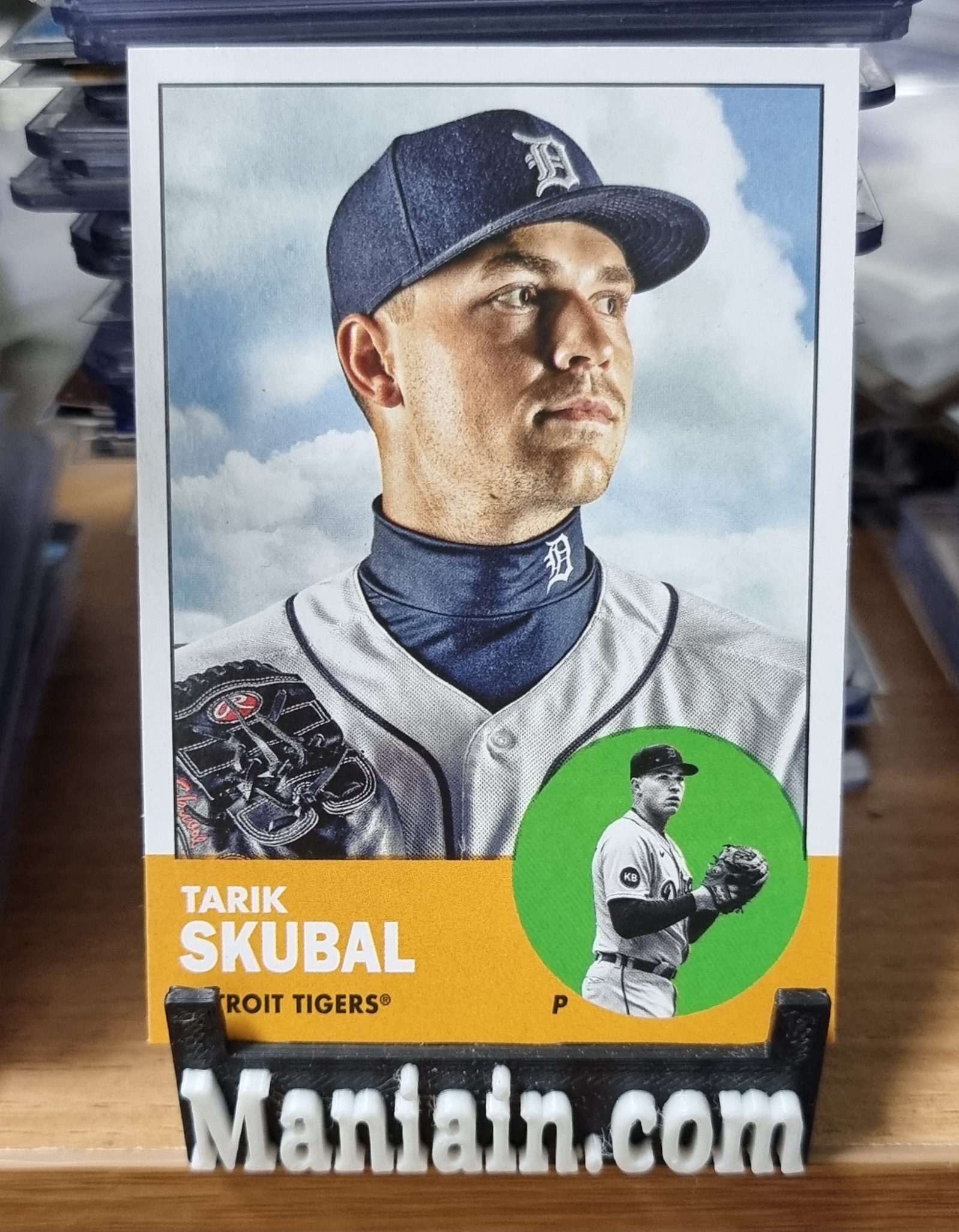 타릭 스쿠발 설명필독 2022 Topps Heritage No-35 MLB카드