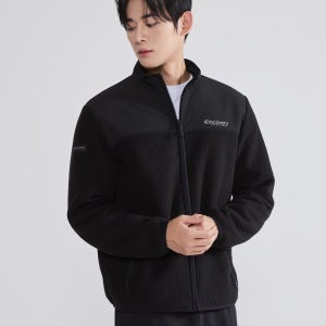 [디스커버리] 남성 자가드 플리스 자켓 (BLACK) DMSS31054
