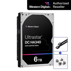 공식인증점 WD ULTRASTAR HA340 6TB HDD WUS721206BLE6L4