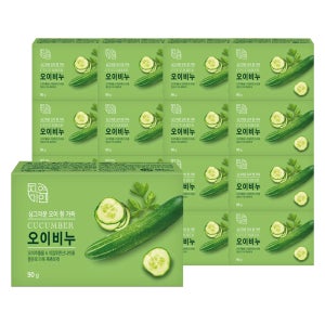 무궁화 자연미인 오이비누 90g, 16개