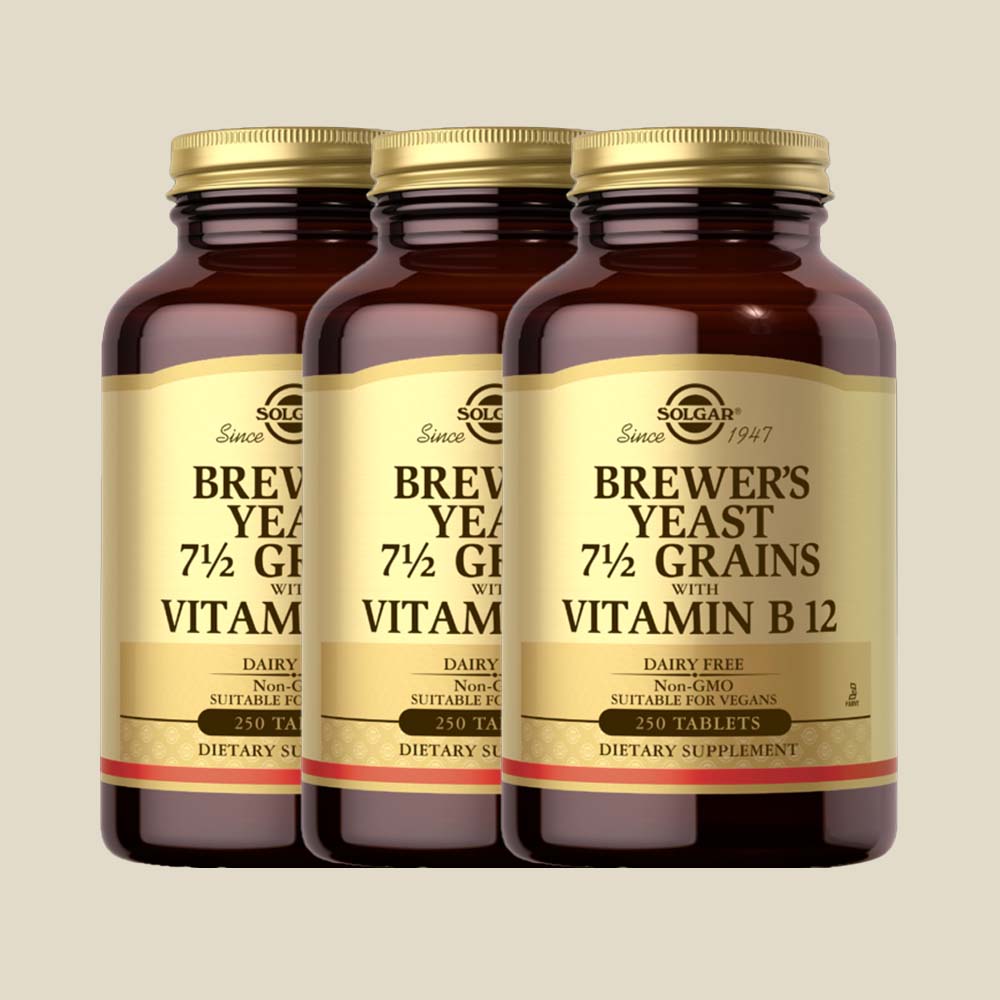 솔가 <b>맥주효모</b> Brewers Yeast 비타민B 12 250정, 3개
