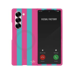 버티컬 팝핑크스카이 갤럭시 Z폴드7 맥세이프 하드 케이스