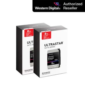 공식인증점 WD ULTRASTAR DC HA340 8TB 패키지 2PACK WUS721208BLE6L4 7200RPM/256MB/CMR