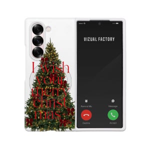 비주얼팩토리 크리스마스트리 갤럭시 Z폴드7 맥세이프 하드 케이스