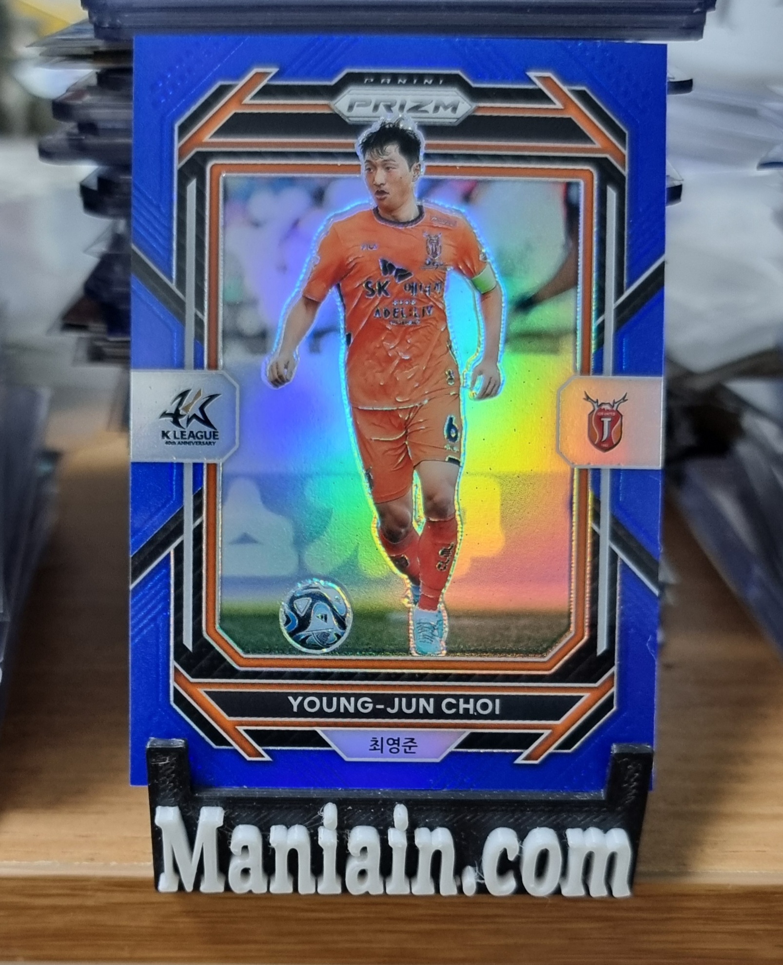 99한정판 최영준 2023 Panini K리그 Prizm Blue NO-86 축구카드