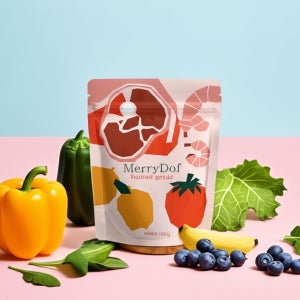 메리도프 반려견 신장 수제 화식 노견 습식 사료 않먹는 강아지 50g x 20개