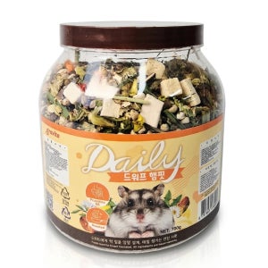 드워프 햄스터 전용사료 700g 데일리 영양식