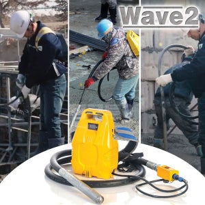 공구왕황부장 WAVE2 무선 충전 콘크리트 바이브레타 SV-40 바이브레터 고주파 진동기