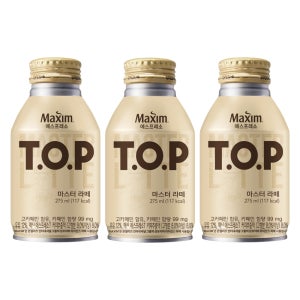 동서식품 맥심 티오피 캔커피 마스터라떼 275ml x6개
