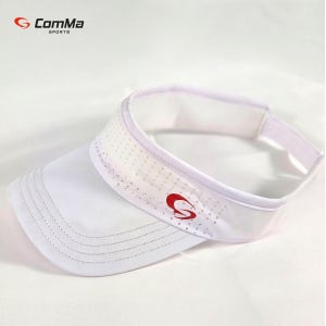 ComMa NEVER GIVE UP 러닝 바이저 썬캡 여름 모자 썬바이저 테니스 등산 골프 마라톤 낚시 여성 남성 자외선 햇빛 차단