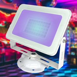 DC 12V UV 블랙라이트 30W 투광기 형광조명 방수조명 카스탤
