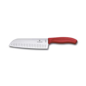 빅토리녹스 스위스 클래식 일자날 산도쿠 나이프 17cm 레드 6.8521.17C1B