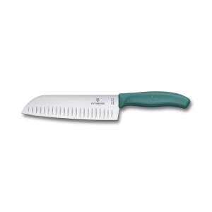 빅토리녹스 스위스 클래식 일자날 산도쿠 나이프 17cm 그린 6.8524.17C1B