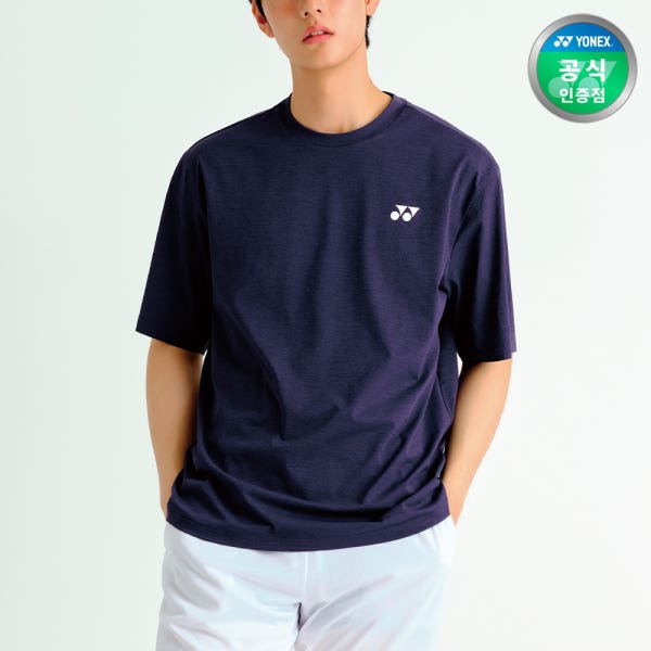 요넥스 253TS036U 배드민턴 오버핏 반팔 티셔츠 남녀공용 데일리웨어 미드나잇