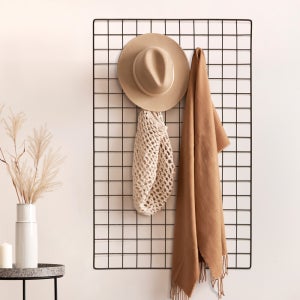 알뜨리 네트망 앵글 그물 메쉬망 인테리어 파티션 벽걸이 선반 철망 진열 정리 수납 울타리