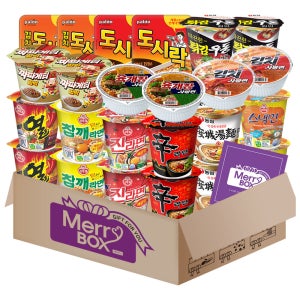 메리박스 소컵2호24개(신+안성+튀김+짜파+도시락2종+스낵+참깨+진매+열+육개장사발+김치사발)